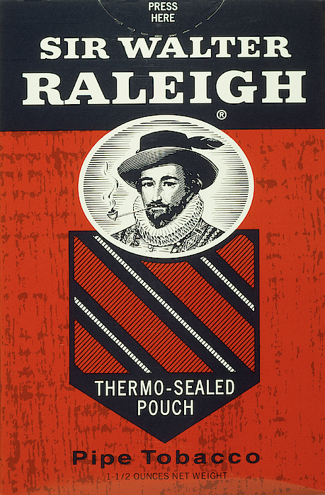 Sir Walter Raleigh Tobacco Zip Pouch