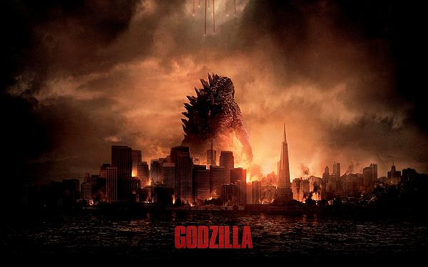 Godzilla 2014 Jigsaw Puzzle by Dave Roy - Pixels