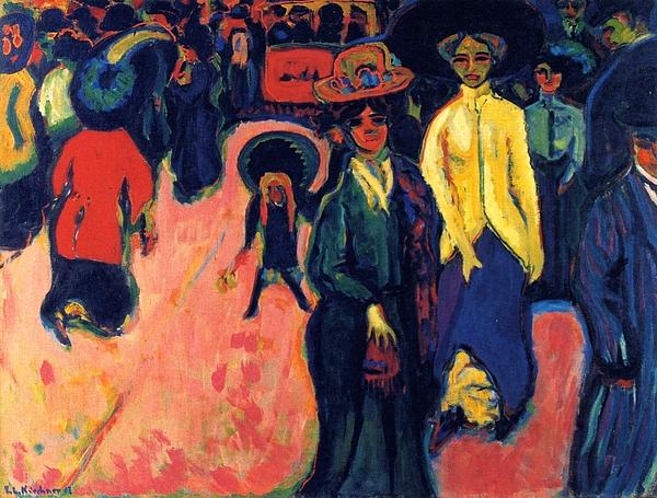 Street - Dresden Jigsaw Puzzle by Ernst Ludwig Kirchner - Pixels