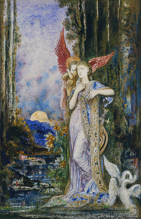 The Inspiration Jigsaw Puzzle by Gustave Moreau - Pixels