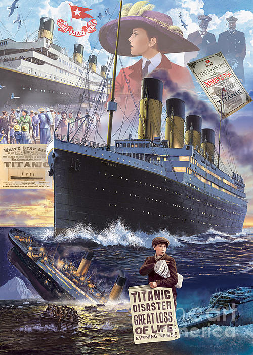 Titanic Jigsaw Puzzle by MGL Licensing - Pixels