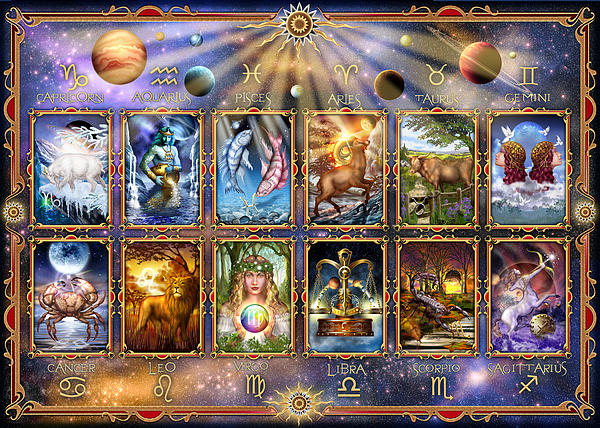 Zodiac 3 Jigsaw Puzzle by MGL Licensing - Pixels