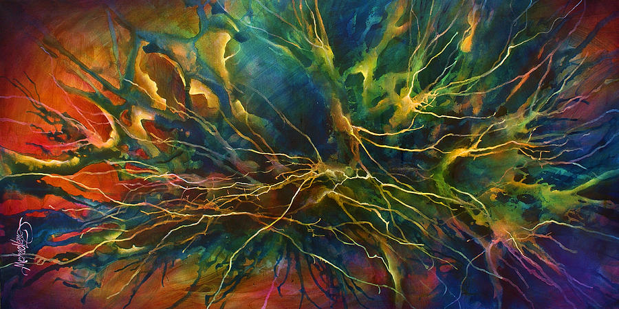 chaos' Painting by Michael Lang - Pixels