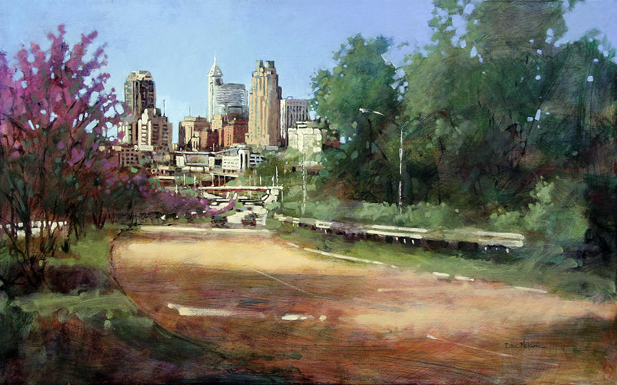 Raleigh Summer Skyline #1 by Dan Nelson