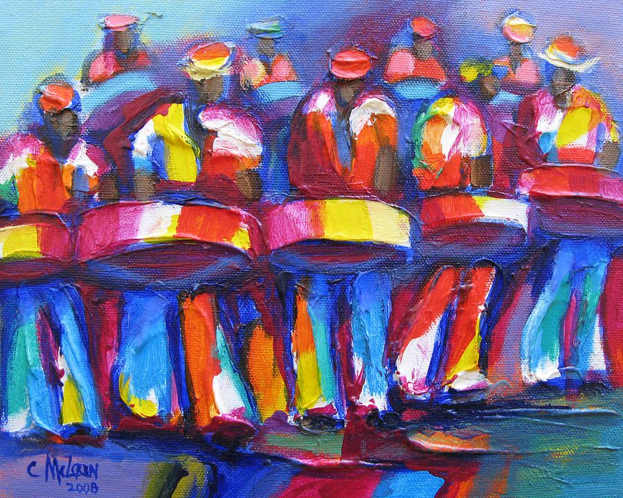 Steel Pan 3 By Cynthia Mclean