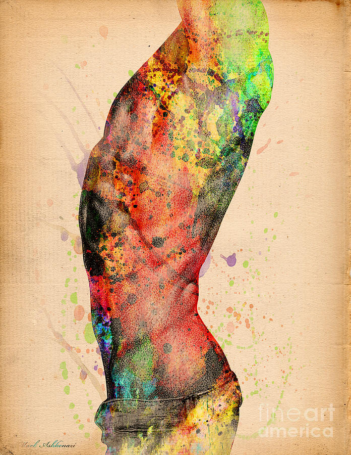 Abstractiv Body - 3 by Mark Ashkenazi