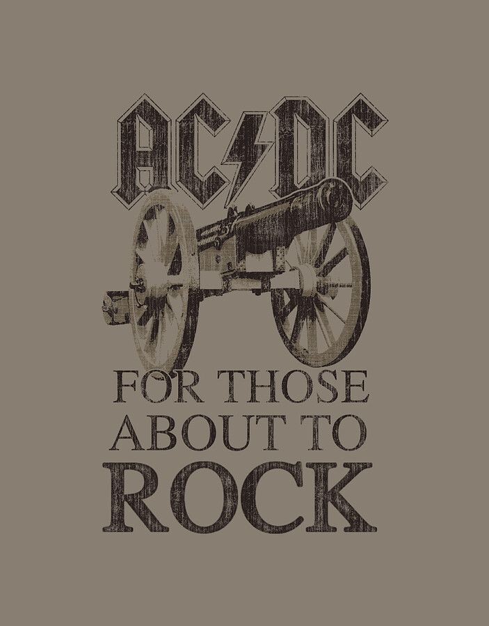 AC/DC For Those About to Rock ステッカー付き AC/DC, For Those About to Rock
