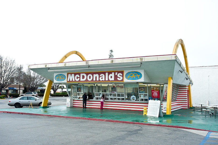 Original McDonald's Restaurant Photograph by Joe Belanger - Pixels