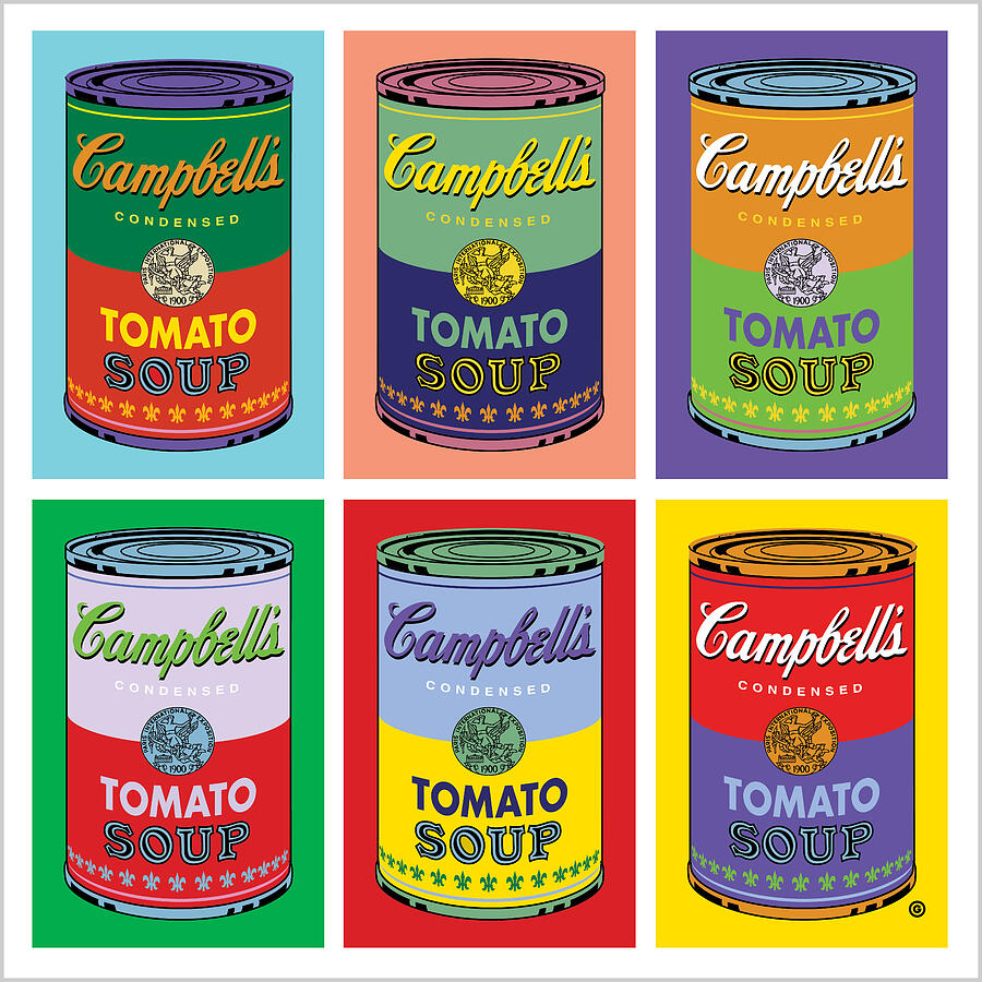 Soup Cans by Gary Grayson