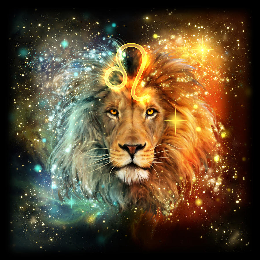 Zodiac Leo Painting by MGL Licensing - Pixels