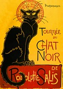 Tournee Du Chat Noir Poster by Theophile Steinlen - Pixels