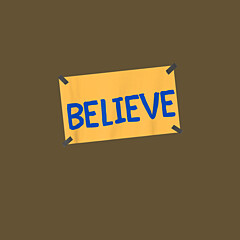 Autocollant Ted Lasso 'Believe' – 10x10 Cm – Vinyle Blanc Brillant – Imperméable Et Résistant