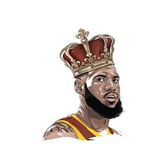 Lebron James #1 Throw Pillow by Kabana Zedd - Pixels