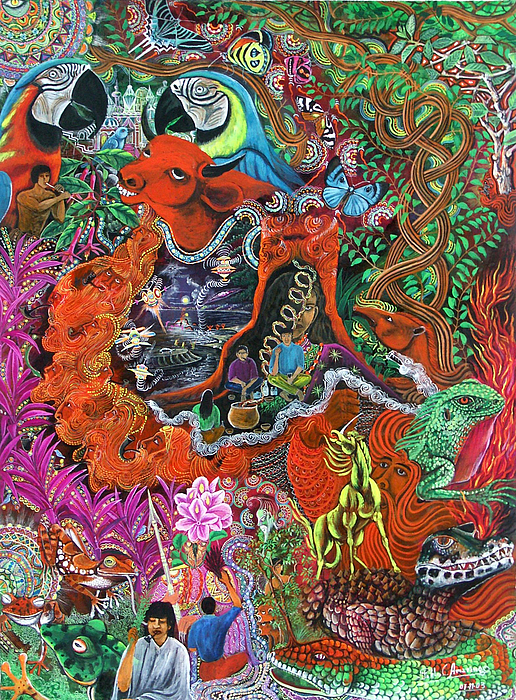 Pablo Amaringo Paintings for Sale