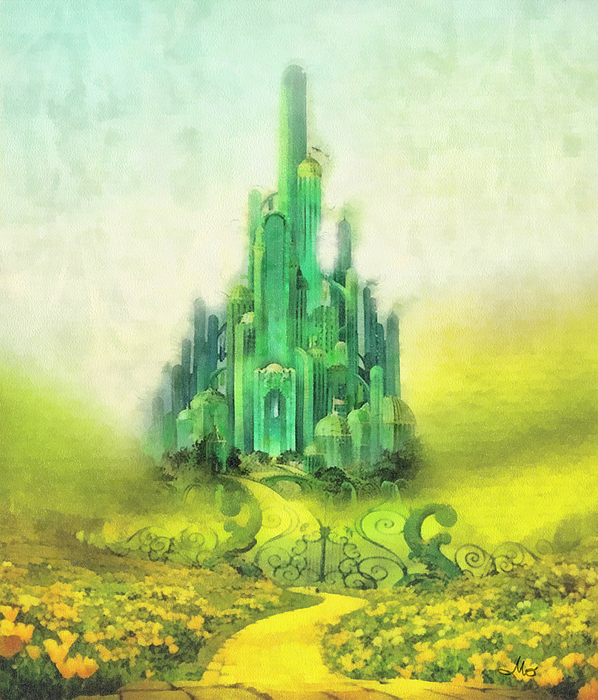 Emerald City Tapestry by Mo T - Mo T Official Website