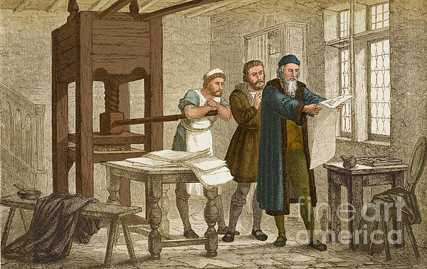 Johannes Gutenberg Jigsaw Puzzle by Science Source - Pixels