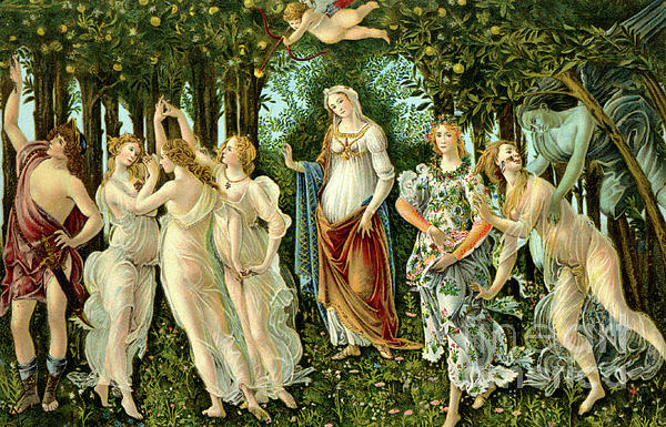 Primavera or Spring Jigsaw Puzzle by Sandro Botticelli - Pixels