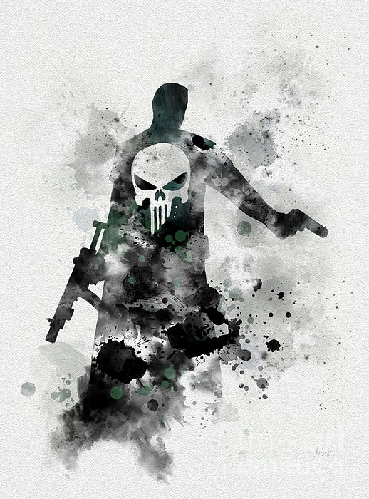 Punisher Jigsaw Puzzle by My Inspiration - Pixels