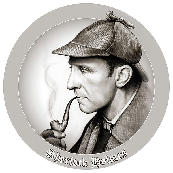 Sherlock Holmes Zip Pouch