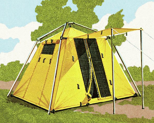 Tent #2 Jigsaw Puzzle by CSA Images - Pixels