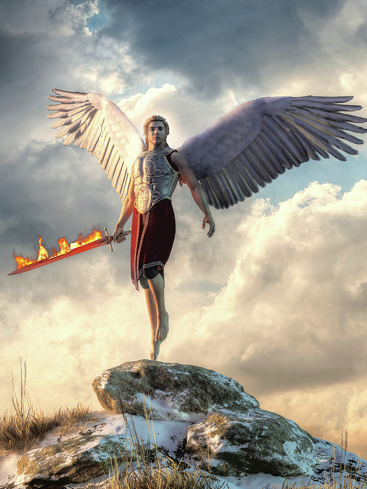 Archangel #1 Jigsaw Puzzle by Daniel Eskridge - Pixels