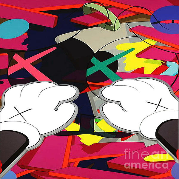 Kaws Art Style #5 Jigsaw Puzzle by Kaws - Pixels