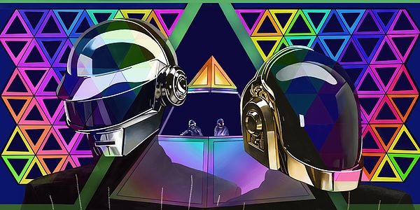 Daft Punk Jigsaw Puzzle by Joshua Morton - Pixels