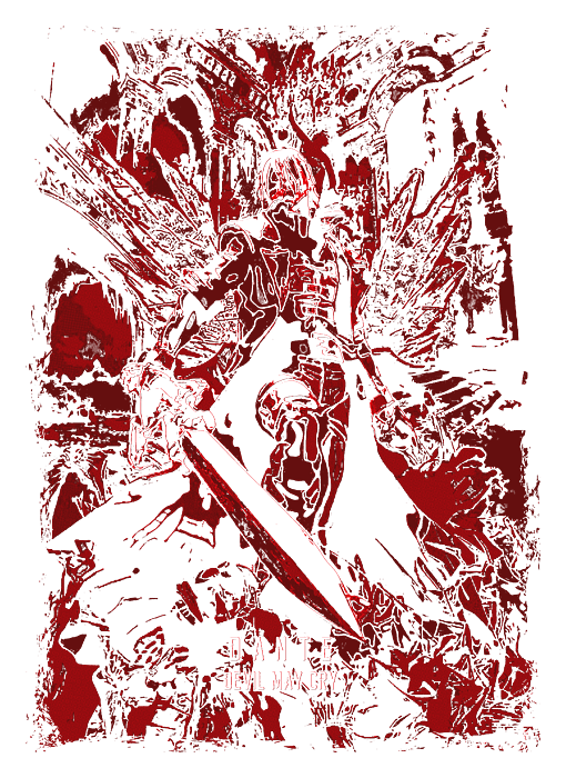 デビルメイクライ Devil May Cry ブランケット　布ポスター Dante Devil May Cry Fleece Blanket by Esther B Harland - Pixels