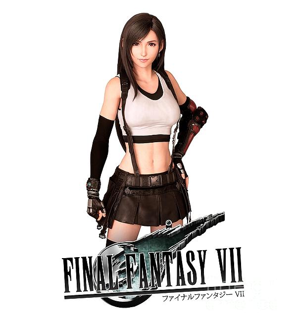 Final Fantasy 7 Remake Tifa Lockhart Jigsaw Puzzle by Fred Walsh