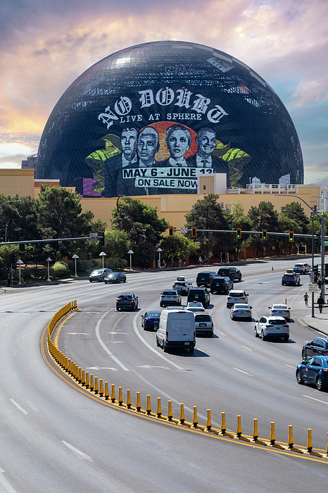 No Doubt At The Sphere Tote Bag by Ricky Barnard - Pixels