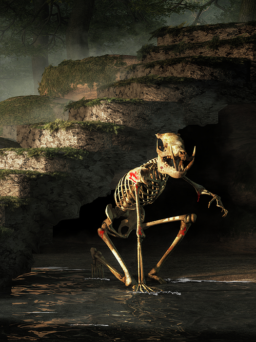 Rawhead and Bloody Bones Jigsaw Puzzle by Daniel Eskridge - Pixels
