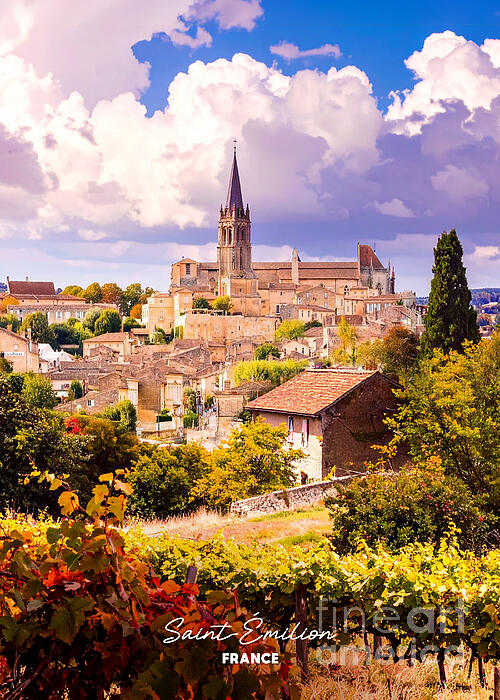 Saint Emilion Tapestry by Bo Kev - Bo Kev Official Website