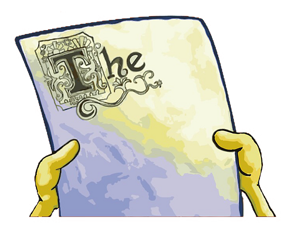 Spongebob Essay Font