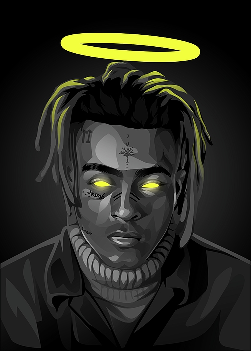 Xxxtentacion Greeting Card by Miracle Studio