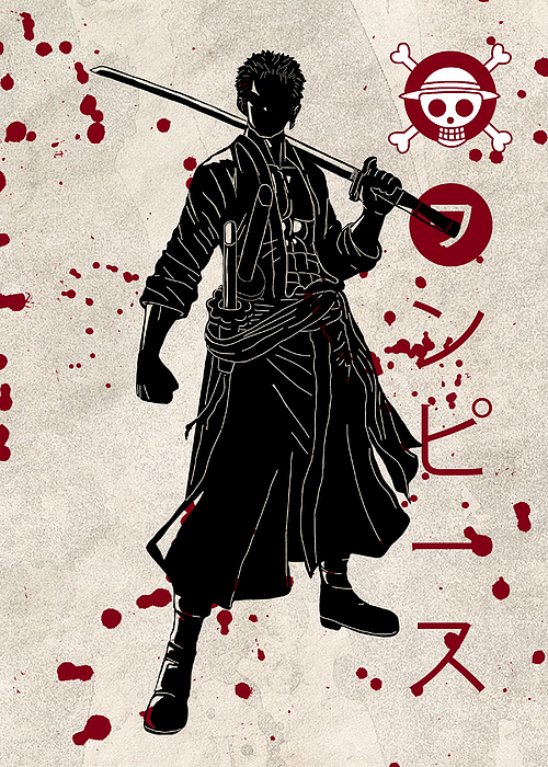 Garrett Ring Zoro One Piece Shower Curtain