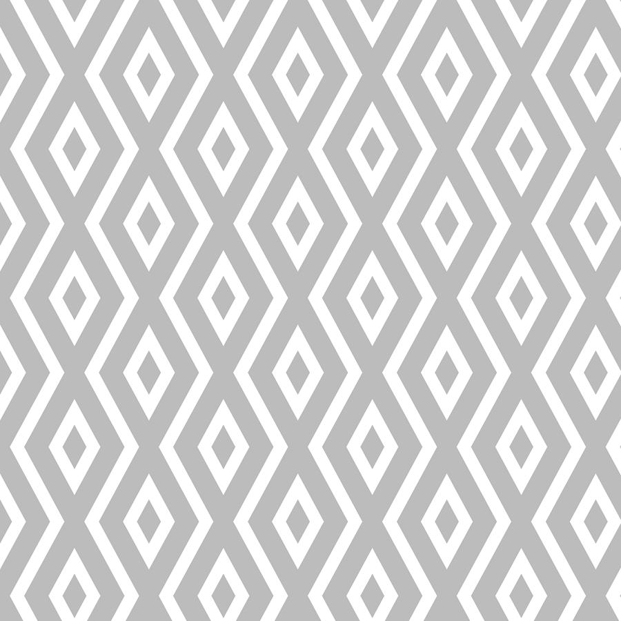Silver Pattern Mixed Media by Christina Rollo - Pixels