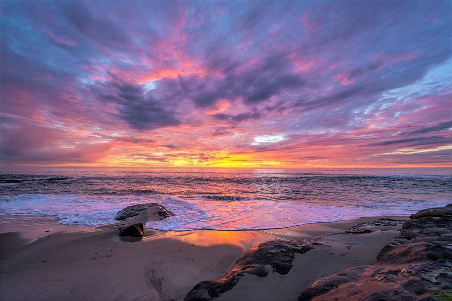 Windansea Beach Sunset by Mark Whitt
