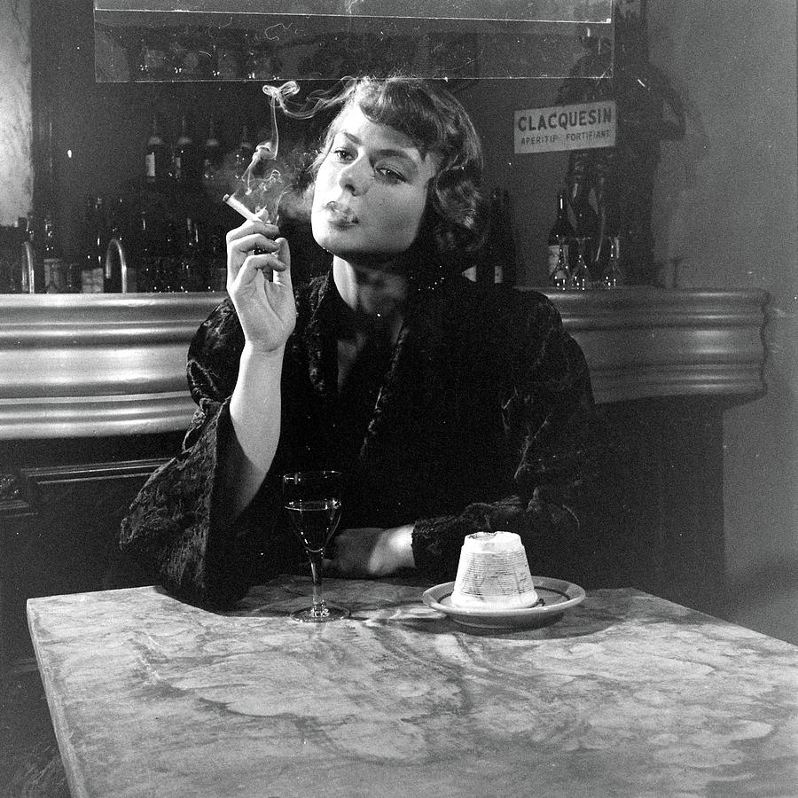 did ingrid bergman smoke cigarettes Ingrid Bergman #2 by Peter Stackpole