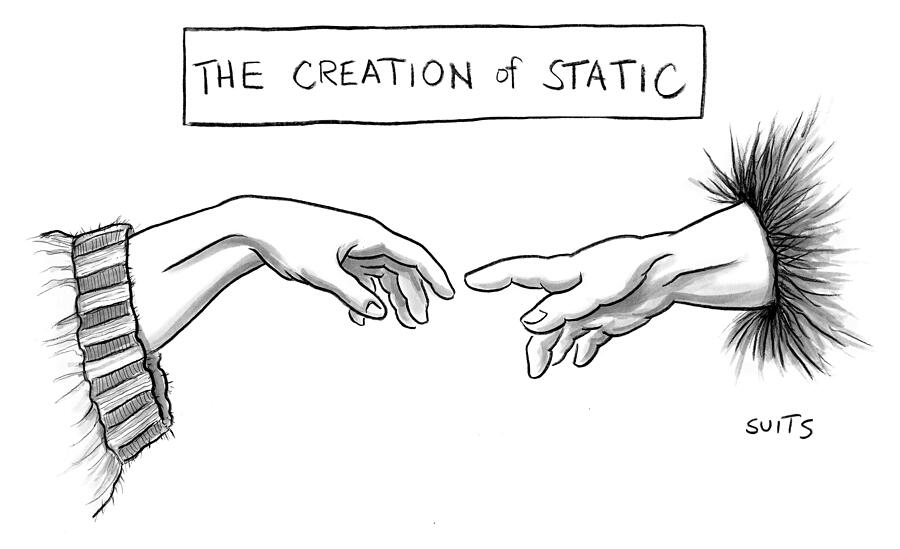 The Creation Of Static #1 Drawing by Julia Suits - Pixels