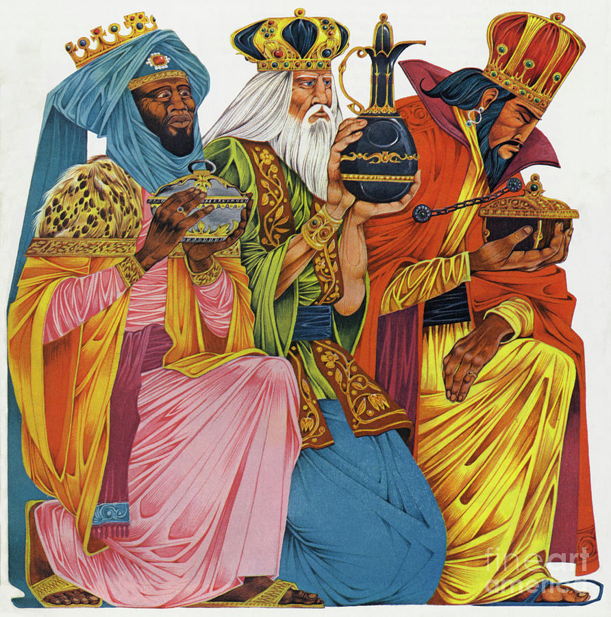 The Three Kings Painting by Richard Hook - Pixels