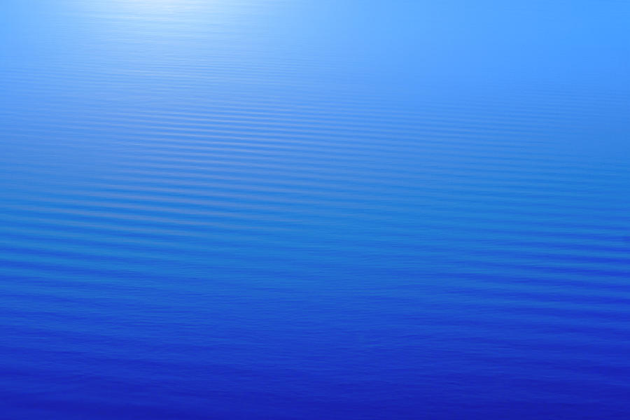 Abstract Blue Water Background With Photograph by Hanis - Pixels