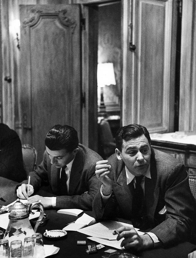 Arthur Agee Talks At Conference by Cornell Capa