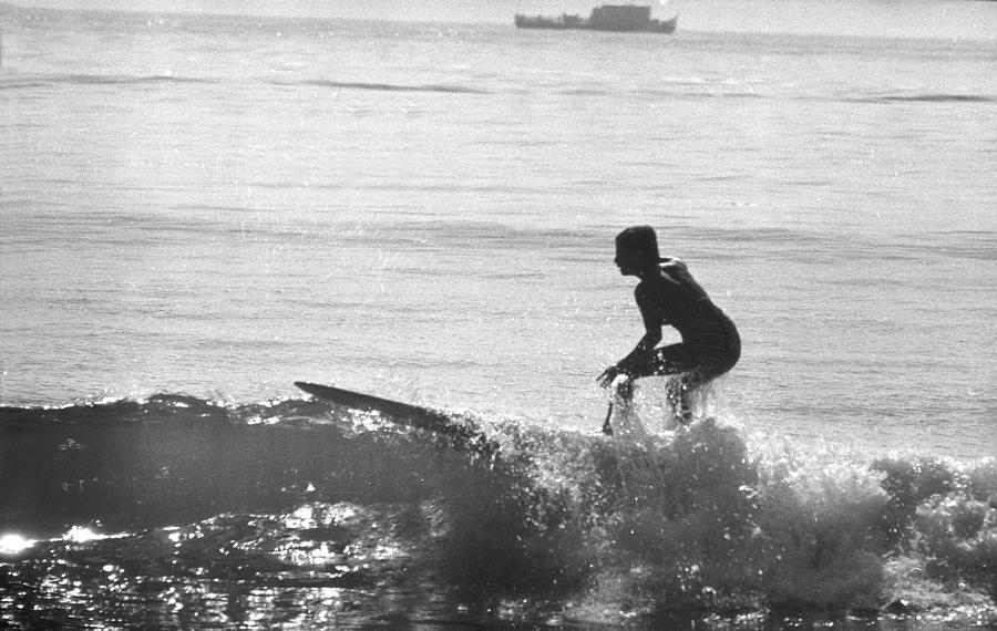 Gidget Rides A Wave Photograph by Allan Grant - Pixels