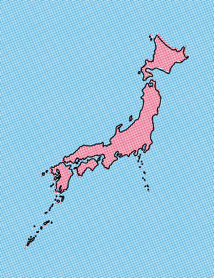 Japan Pop Art Map Drawing by Nicholas - Pixels