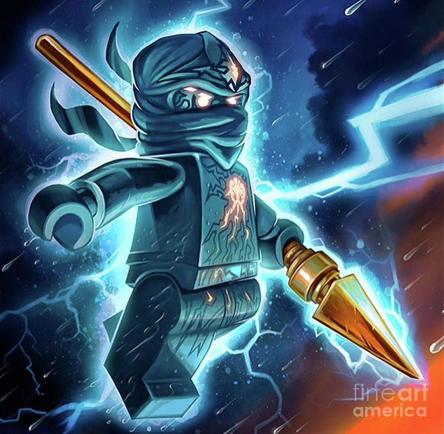 Jay Ninjago Digital Art by Cholil Iruka - Pixels