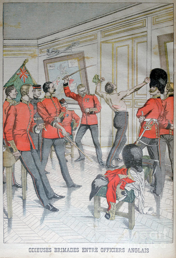 Odious Behaviour Between English Drawing by Print Collector - Pixels