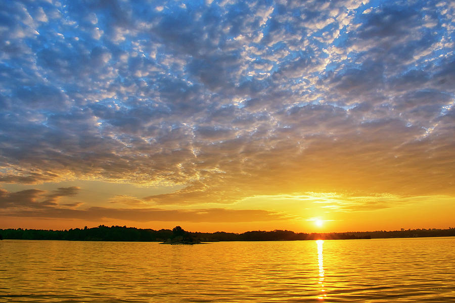 St Lawrence River Sunset by Christina Rollo