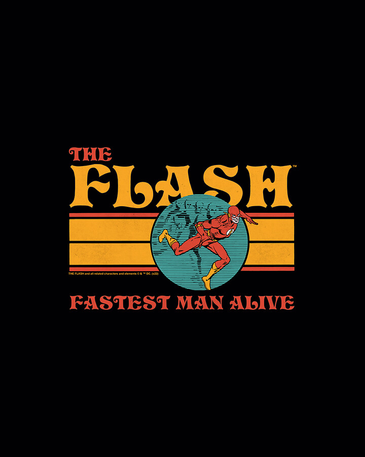 The Flash - 70's Flash 1 Digital Art by Brand A - Pixels