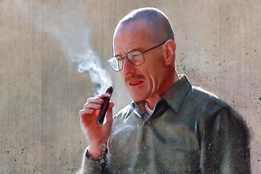 why did walter take the cigarette Walter White Smokes A Cigar by Joseph Oland