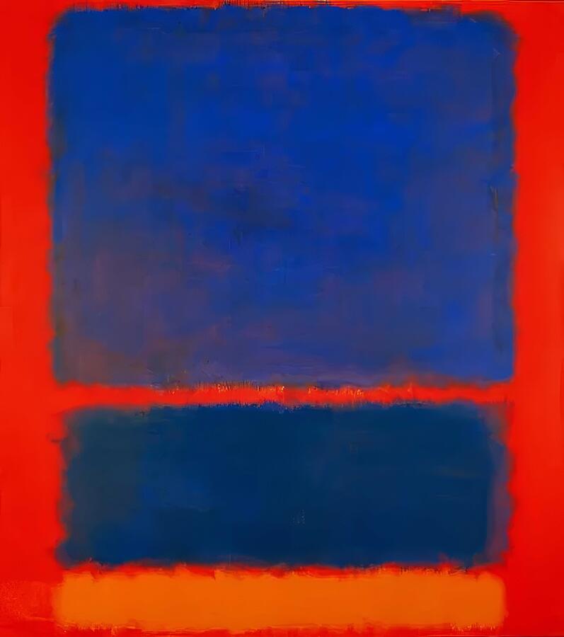 Blue, Orange, Red #1 by Mark Rothko